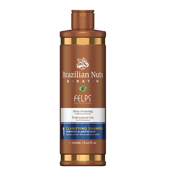 Felps Brazilian Nuts Keratin Step-1 Clarifying Shampoo 250 ML