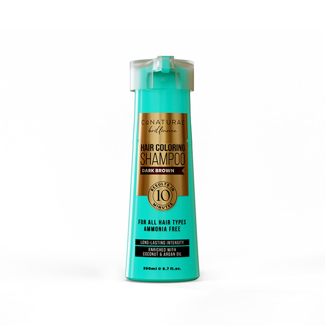 CoNatural Hair Coloring Shampoo 200 ML Dark Brown