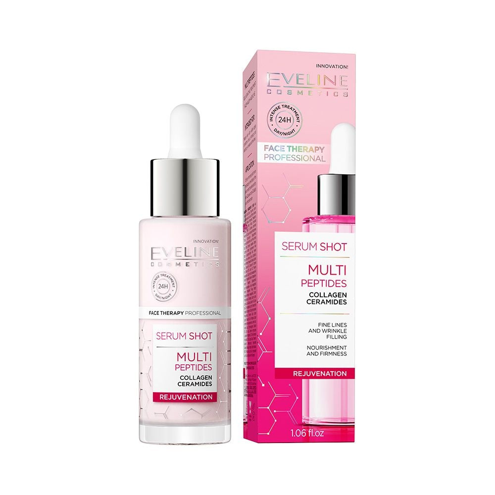 Eveline Serum Shot Multi Peptides Collagen Rejuvenation 30 ML