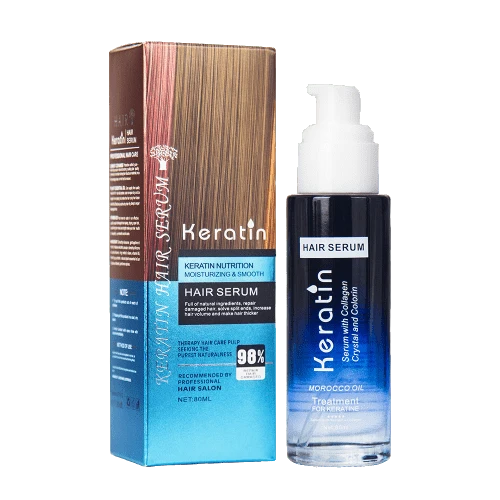 Keratin Moisturizing & Smooth Morocco Oil Hair Serum 80 ML