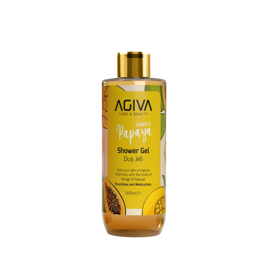 Agiva Care and Beauty Shower Gel Mango Papaya 500 ML