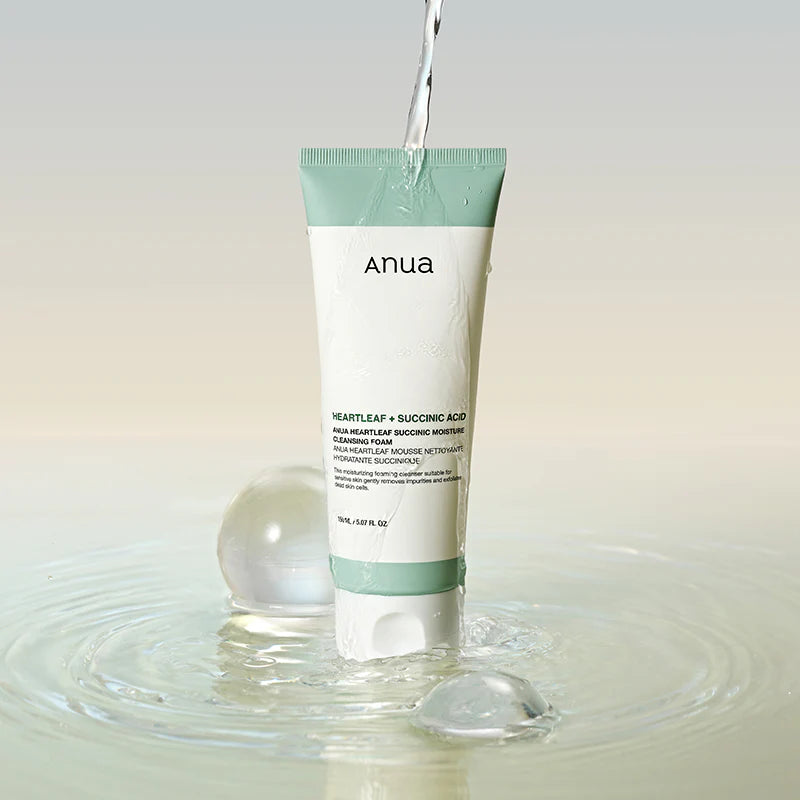 Heartleaf Succinic Moisture Cleansing Foam - Image 4