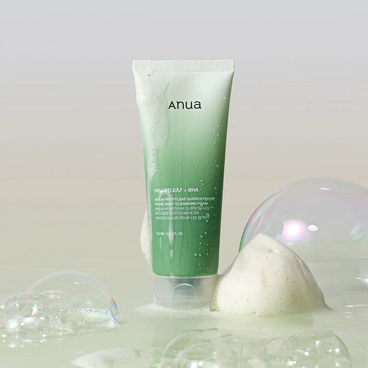 HeartLeaf Quercetional Pore Deep Cleansing Foam - Image 4