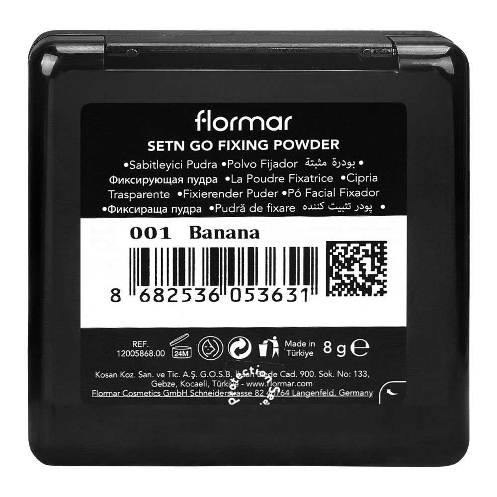 Flormar Set'N Go Fixing Powder Pressed Setting Powder 10 GM