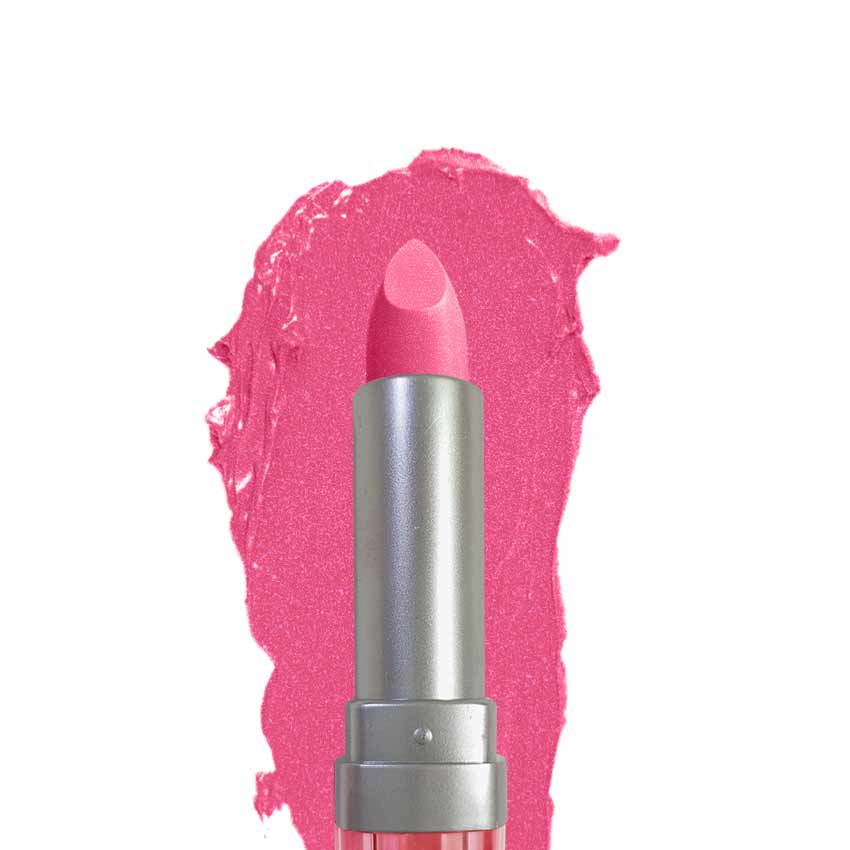 Glamorous Face Matte Lipstick Vitamin E & Aloe Vera Extracts (Pink Case)