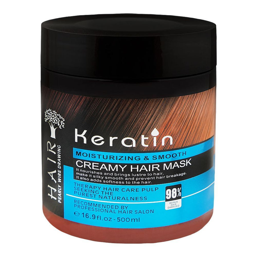 Keratin Moisturizing & Smooth Creamy Hair Mask 500 ML
