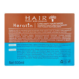 Keratin Moisturizing & Smooth Creamy Hair Mask 500 ML