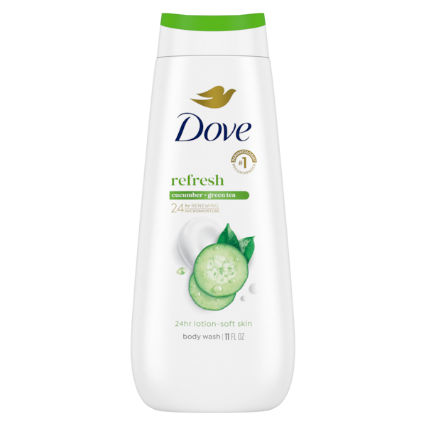 Dove Refreshing Body Wash Cucumber & Green Tea 24h Moisture 325 ML