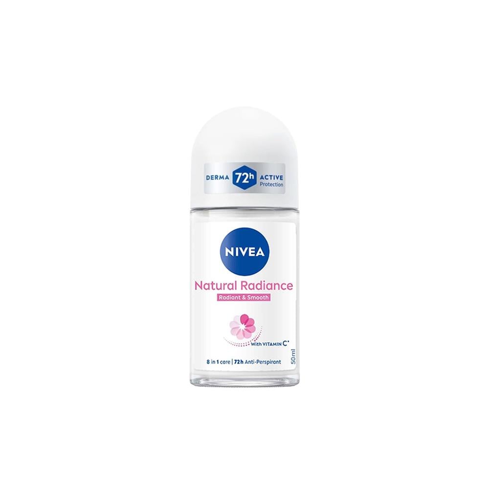 NIVEA Natural Radiance Roll-On Deodorant - 50 ml