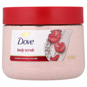 Dove Body Scrub Crushed Cherries & Chia Milk 425 GM