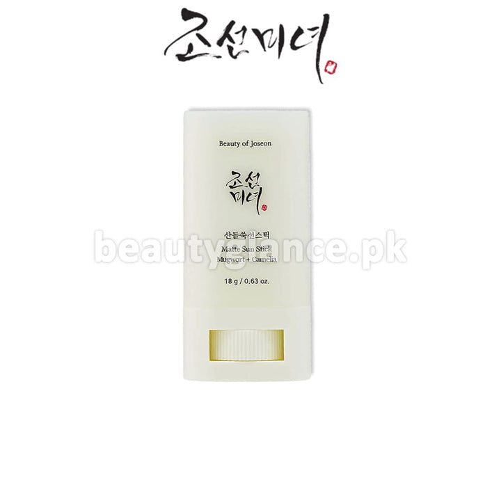 BEAUTY OF JOSEON - Matte Sun Stick  Mugwort + Camelia 18g