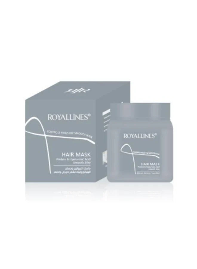 Royalline Protein & Hyaluronic Acid Smooth And Silky Hair Mask 800 ML