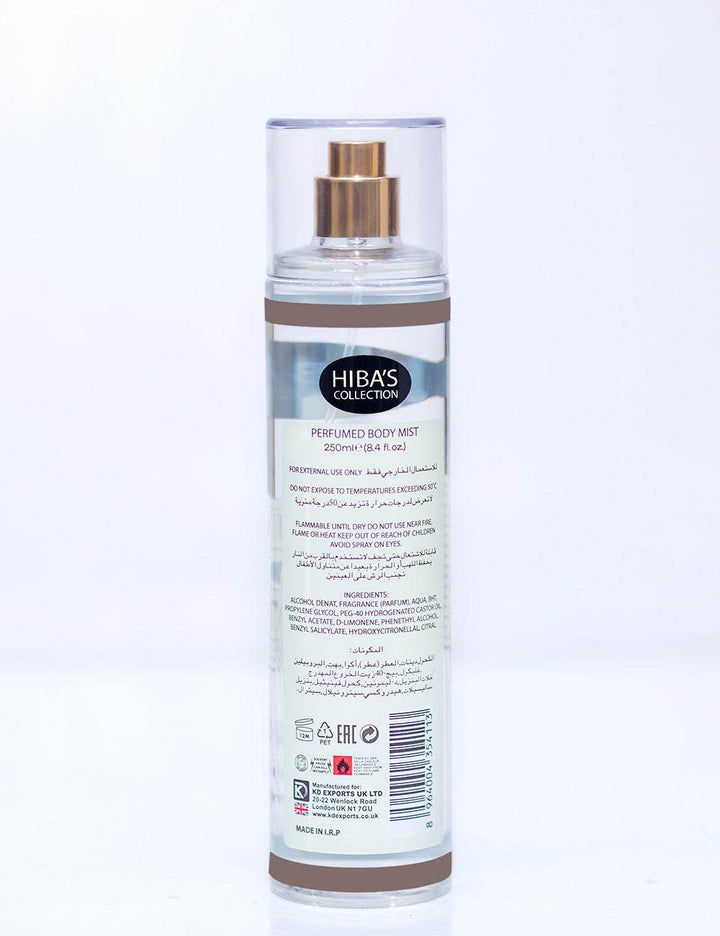 Hiba's Collection (Aqua Go Rome Body Mist For Men) 250ml