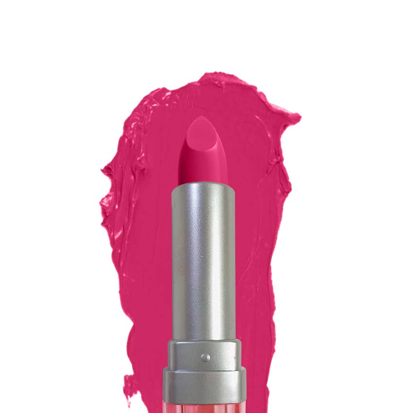 Glamorous Face Matte Lipstick Vitamin E & Aloe Vera Extracts (Pink Case)