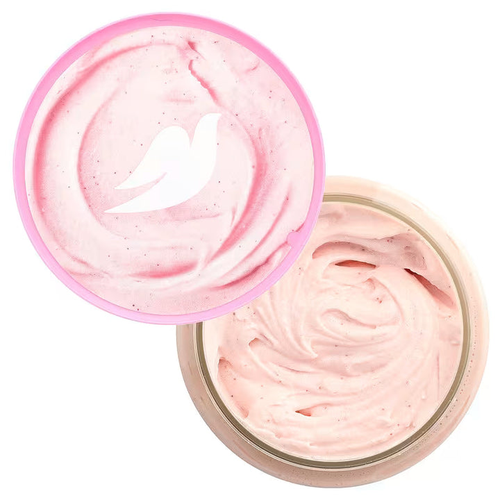 Dove Body Scrub Himalayan Salt & Rose Oil 425 GM