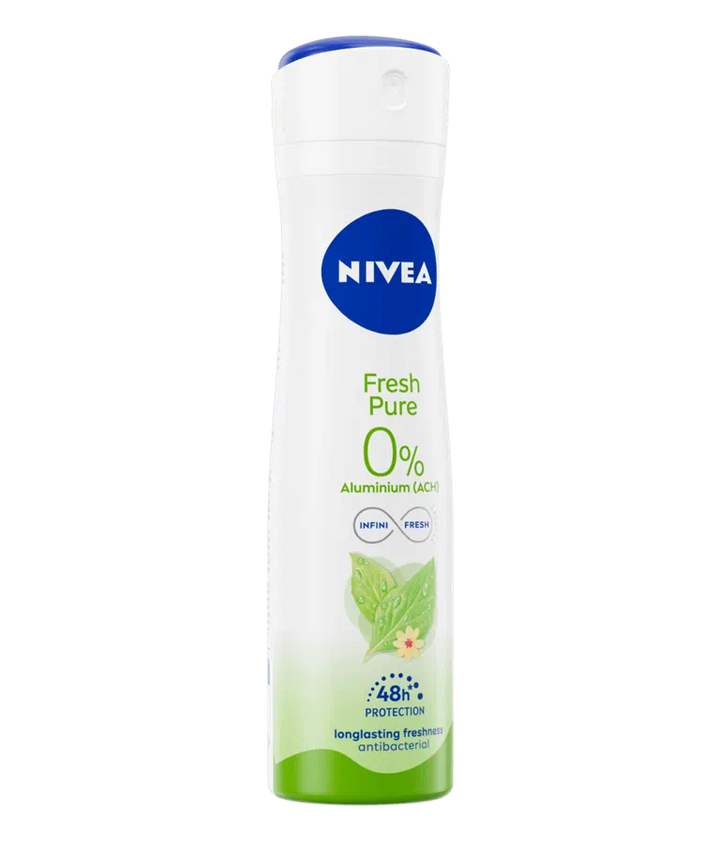 Nivea Fresh Pure 0% Deodorant spray 150 ML