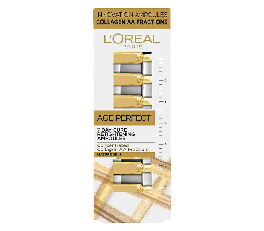 L'Oreal Age Perfect Collagen Retightening Skin Ampoules 7 ML