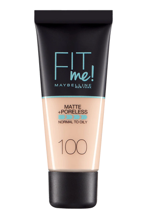 Clearance Maybelline Fit Me Matte and Poreless Foundation 100