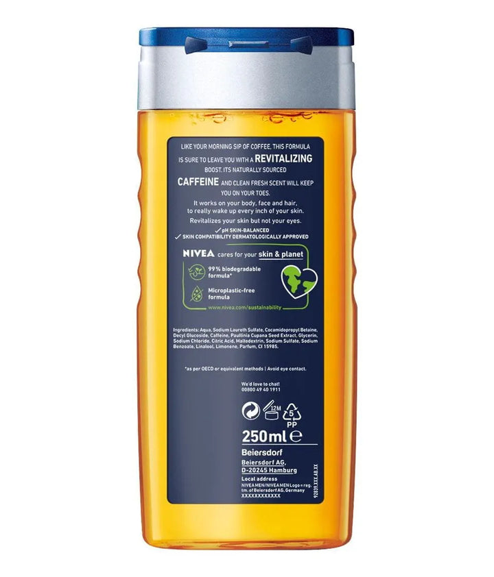 Nivea Men Boost 24H Fresh Effect Shower Gel 250 ML