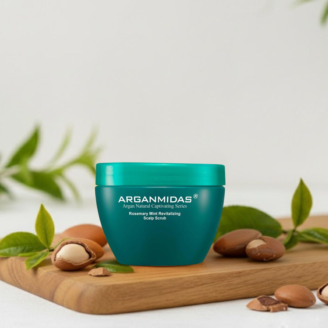 Arganmidas Rosemary Mint Revitalizing Scalp Scrub (300gm)