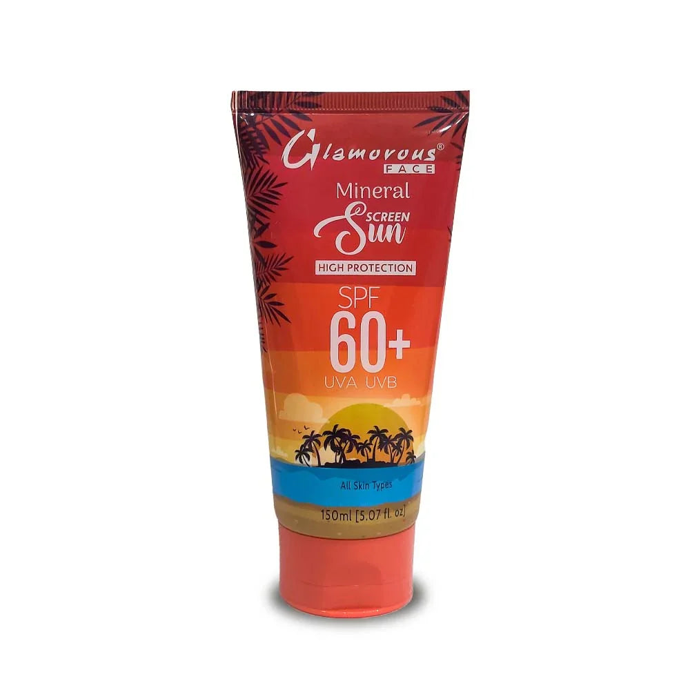 Glamorous Face Sunscreen Lotion Sun Block SPF 60 + UVA UVB