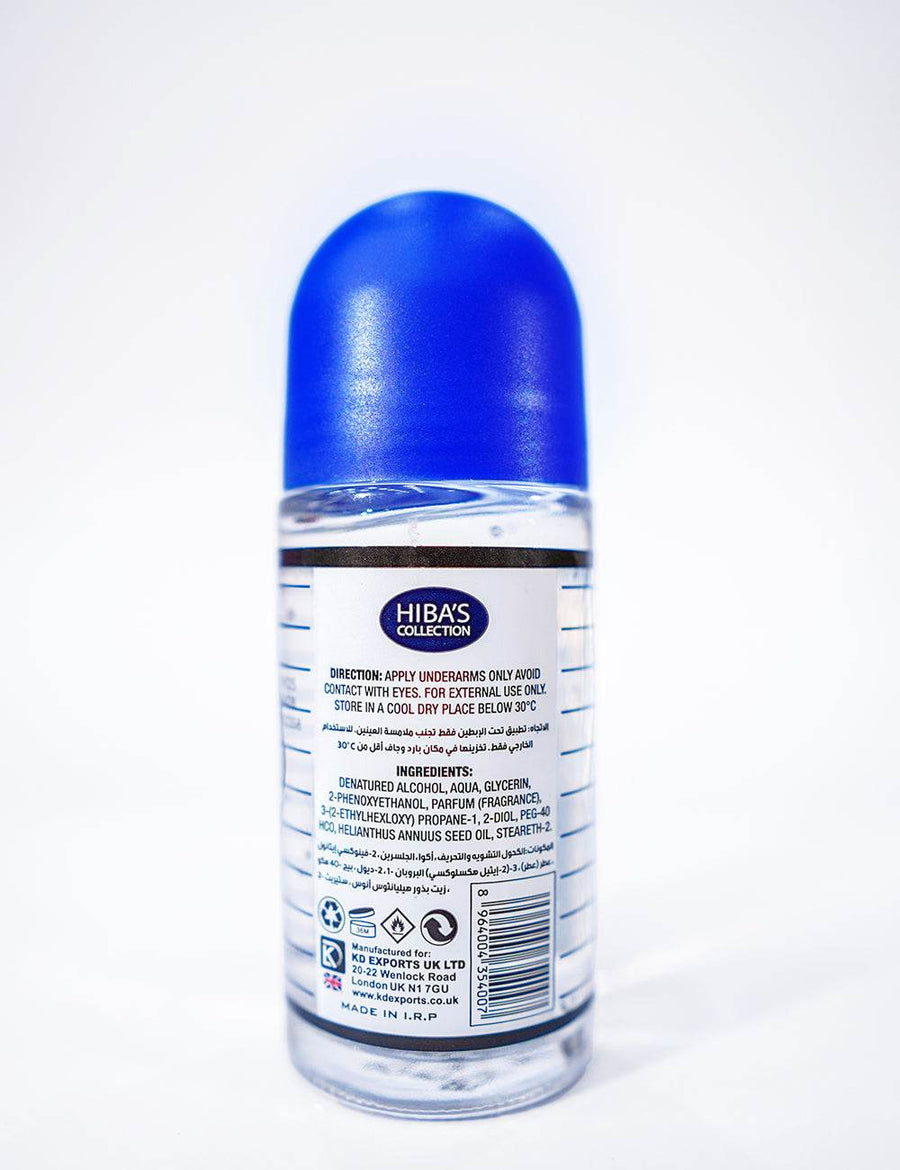 hiba's collection (Save age Roll On Deodorant For Men) 60ml