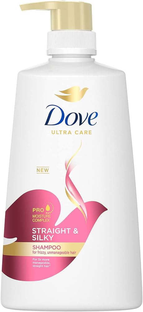 Dove Ultra Care Straight & Silky Shampoo 680 ML