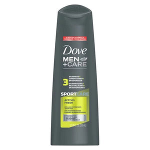 Dove Men 2 in 1 Shampoo & Conditioner Active+Fresh 355 ML