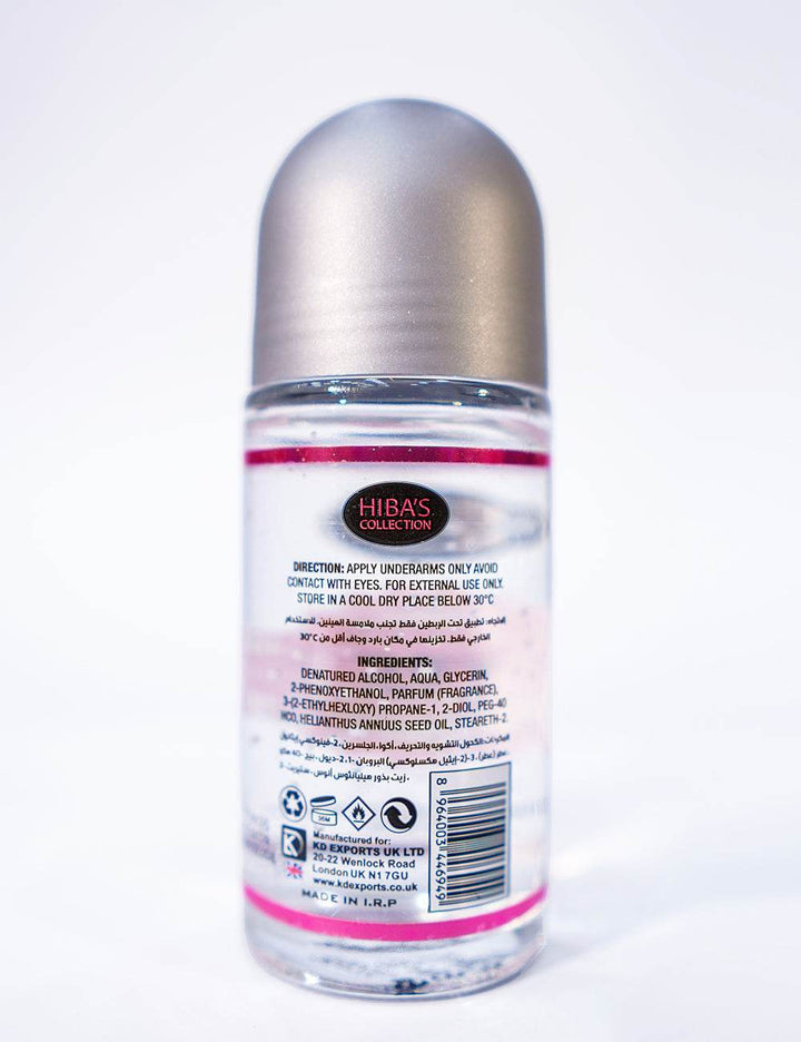 Hiba's collection (VBC Roll On Deodorant For Women) 60ml