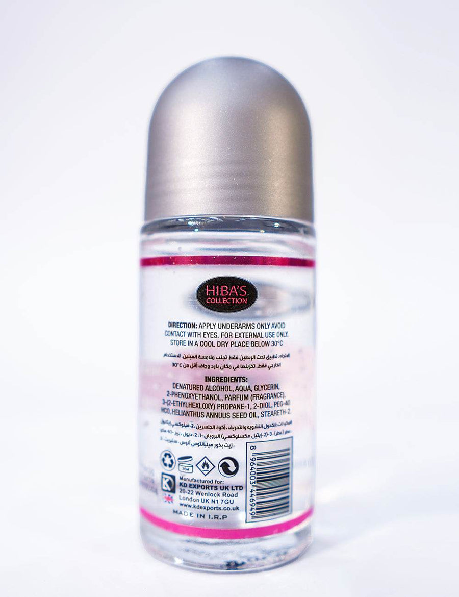Hiba's collection (VBC Roll On Deodorant For Women) 60ml