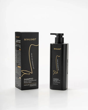 Royallines Moisture Repair Shampoo 500 ML Keratin & Hyaluronic Acid for Dry & Damaged Hair