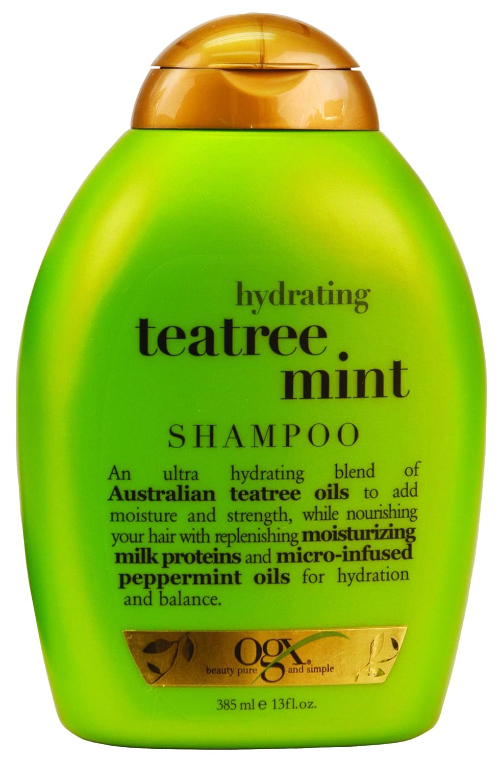 OGX Hydrating + Tea Tree Mint Shampoo For Dry Hair 385 ML