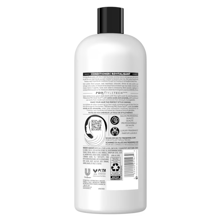 TRESemmé Purple Blonde For Neutralizing Brassy Tones Conditioner 828 ML