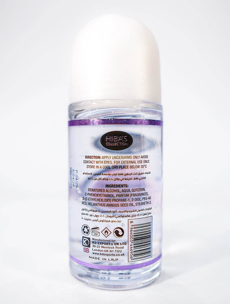 Hiba's collection (Change De Paris Roll On Deodorant For Women) 60ml