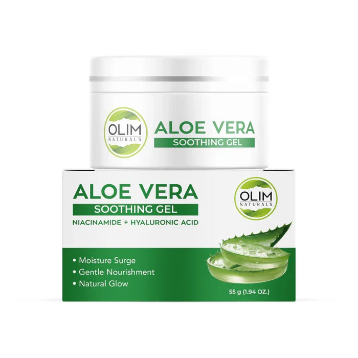 Olim Aloe Vera + Niacinamide + Hyaluronic Acid Moisturizing Gel 45 GM