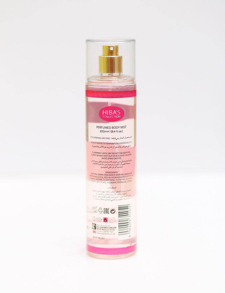 Hiba's Collection (Love Cost Pink Touch Body Mist For Women) 250ml