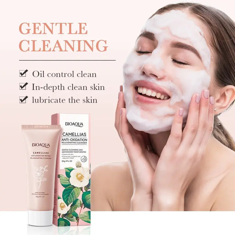 BIOAQUA Camellias Anti Oxidatiion Gentle Cleanser 80g