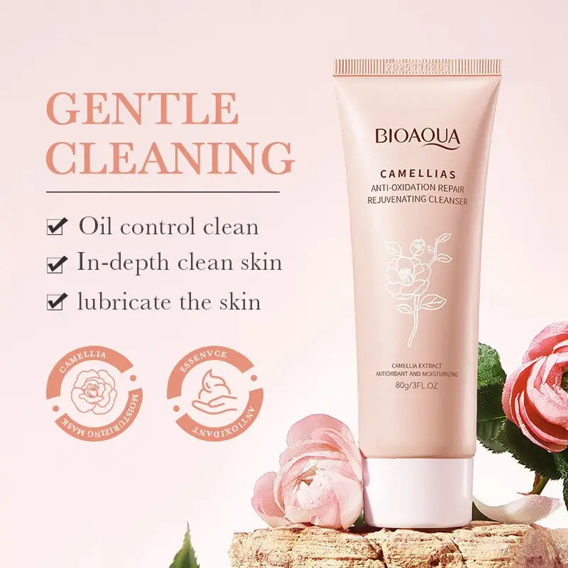 BIOAQUA Camellias Anti Oxidatiion Gentle Cleanser 80g