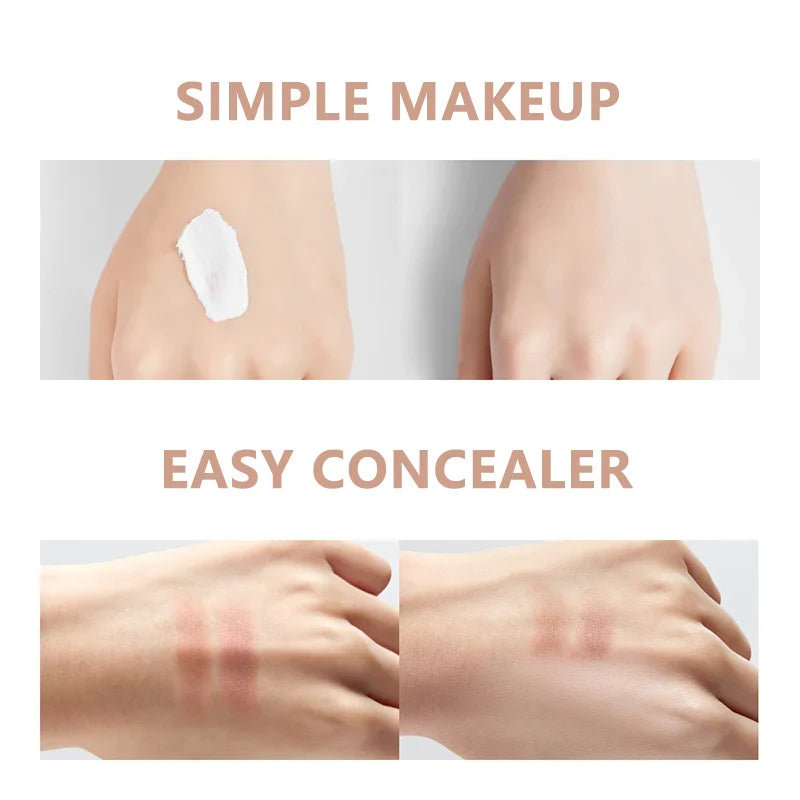 BIOAQUA V7 Lazy Cream - All-in-One Makeup Base & Moisturizer - 50g