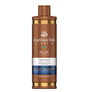 Felps Brazilian Nuts Keratin Step-1 Clarifying Shampoo 250 ML