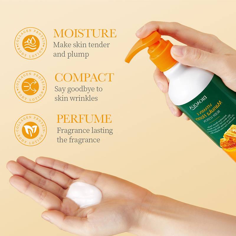 Bioaqua Vitamin E Manuka Moisturizing Honey Body Lotion 300g