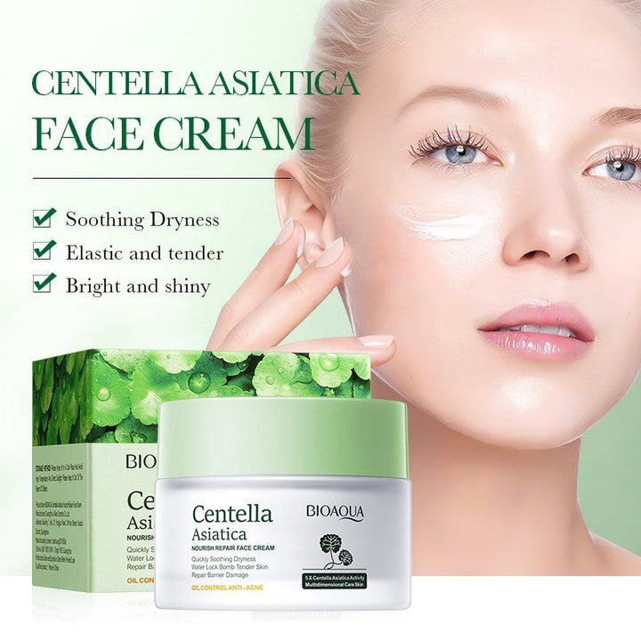 BIOAQUA Centella Asiatica Face Cream - Soothing & Repairing 50g