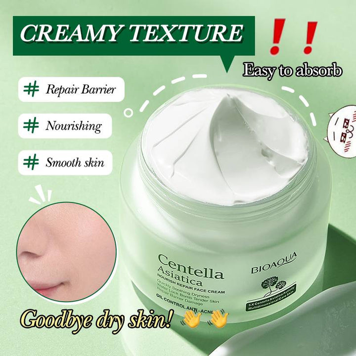 BIOAQUA Centella Asiatica Face Cream - Soothing & Repairing 50g