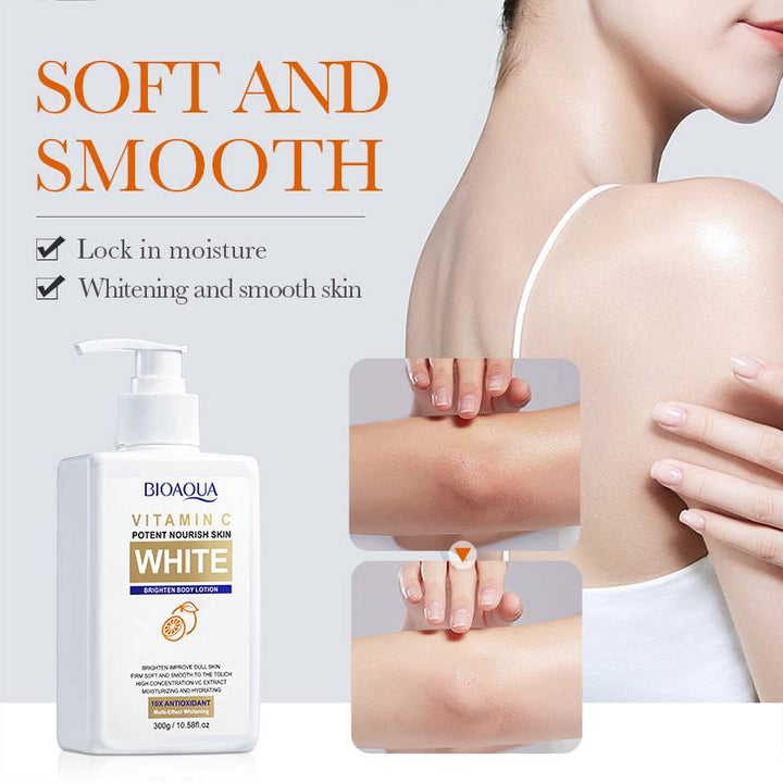 BIOAQUA Vitamin C White Brighten Body Lotion 300g