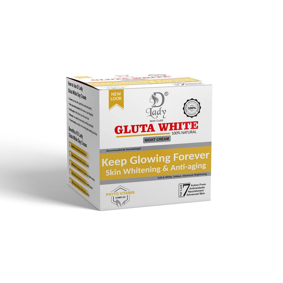 Buy D Lady Gluta White Face Whitening & Brightening Night Cream Online in Pakistan at Beautylooks