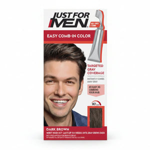 Just For Men Easy Comb-in Hair Color Dark Brown A-45
