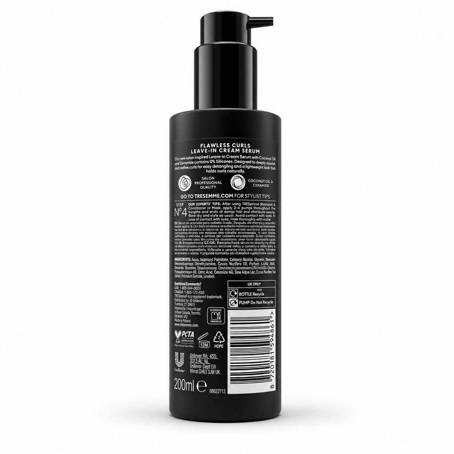TRESemme Flawless Curls Leave-in Cream Serum 200 ML Online in Pakistan at Beautylooks