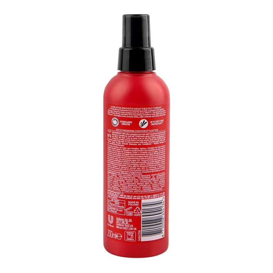 Tresemme Keratin Smooth Heat Protect Spray For Frizzy Hair 200 ML Online in Pakistan at Beautylooks