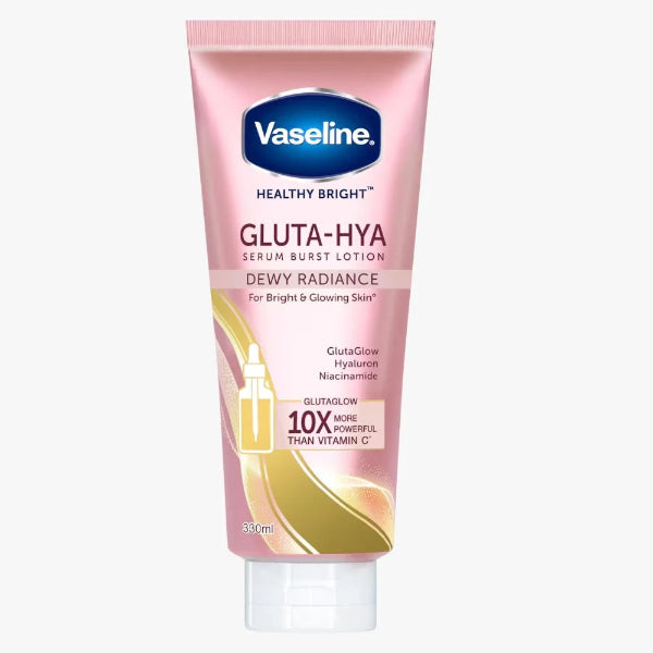 Buy Vaseline Gluta-Hya Dewy Bright Serum Burst Lotion 200 ML online in Pakistan Beautylooks