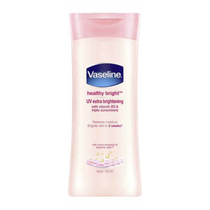 Buy Vaseline Healthy Bright UV Extra Brightening 100 ML online in Pakistan Beautylooks